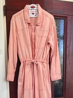Free People Pink Jumpsuit